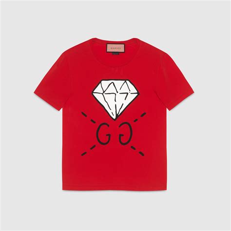 gucci ghost t shirt diamond.